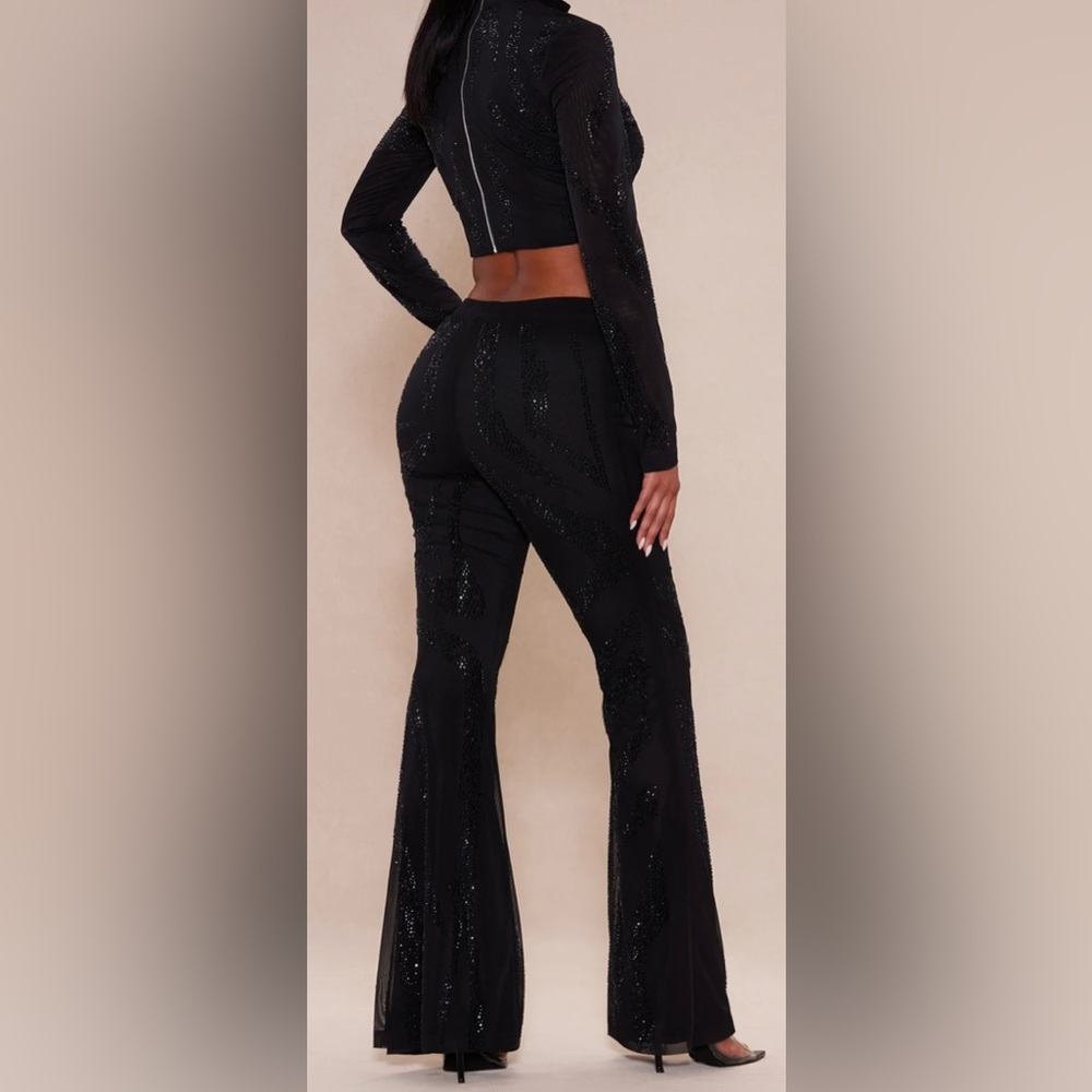 Nova Luxe Embellished Pant Set